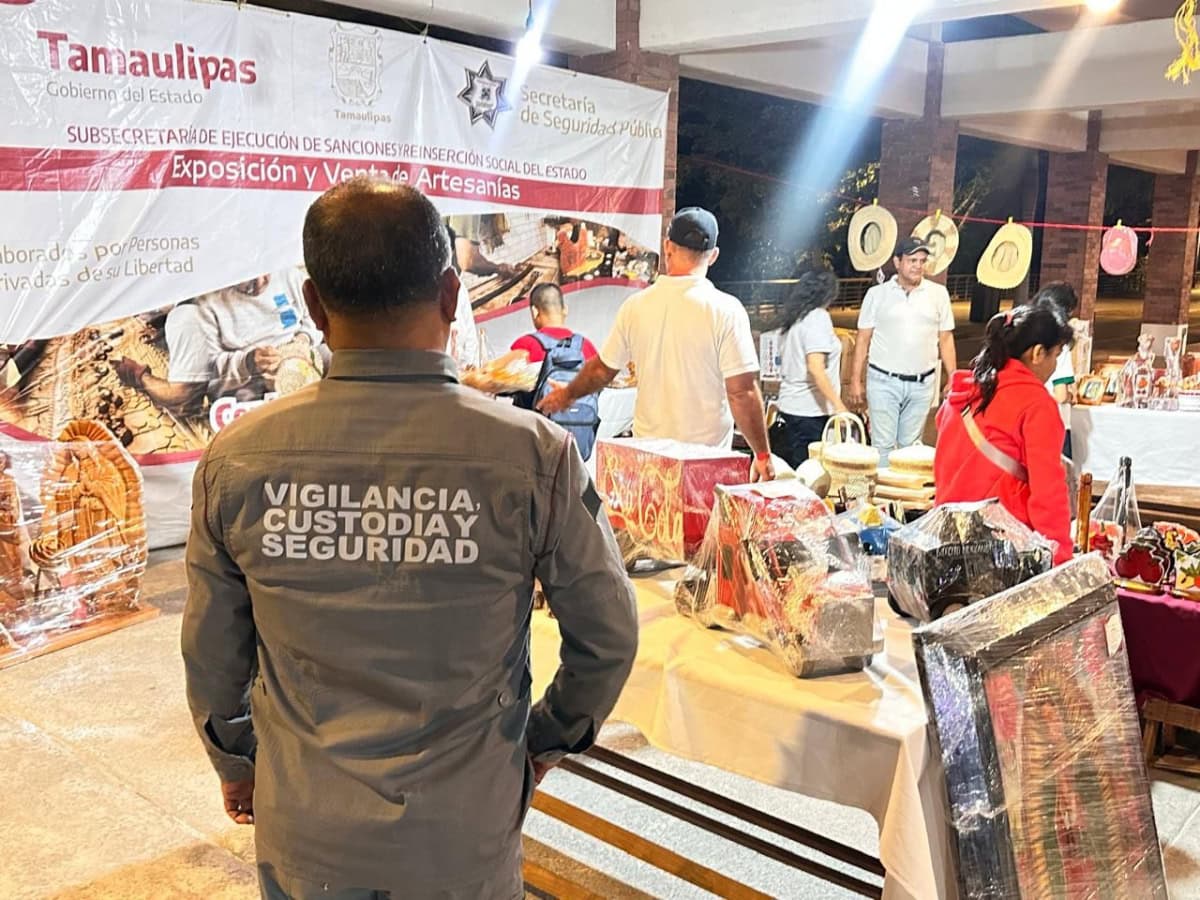 Artesanías de PPL llegan a la Fiesta de Abril Tampico para fortalecer la reinserción social