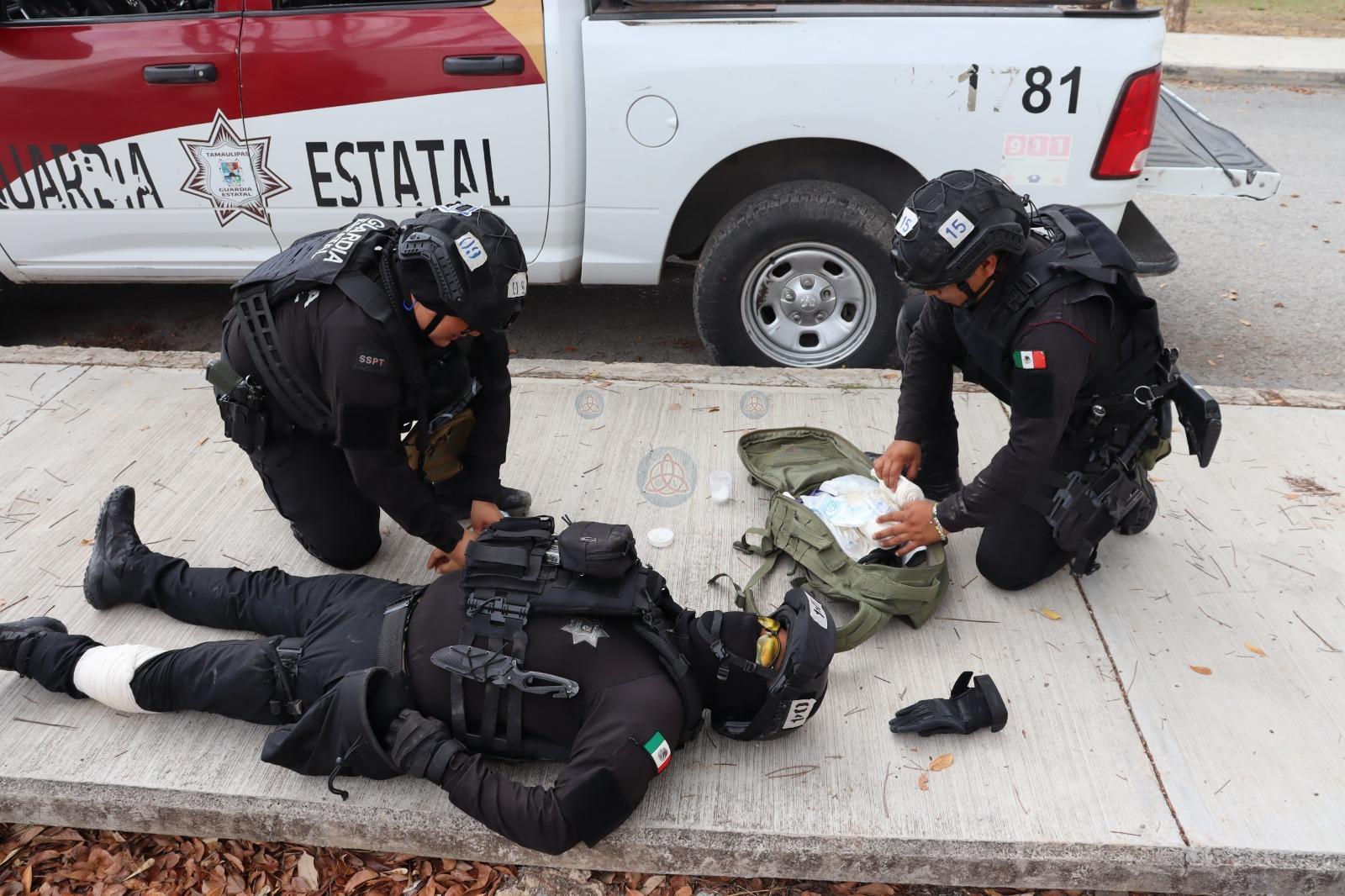 SSPT capacita nuevo bloque en medicina táctica policial