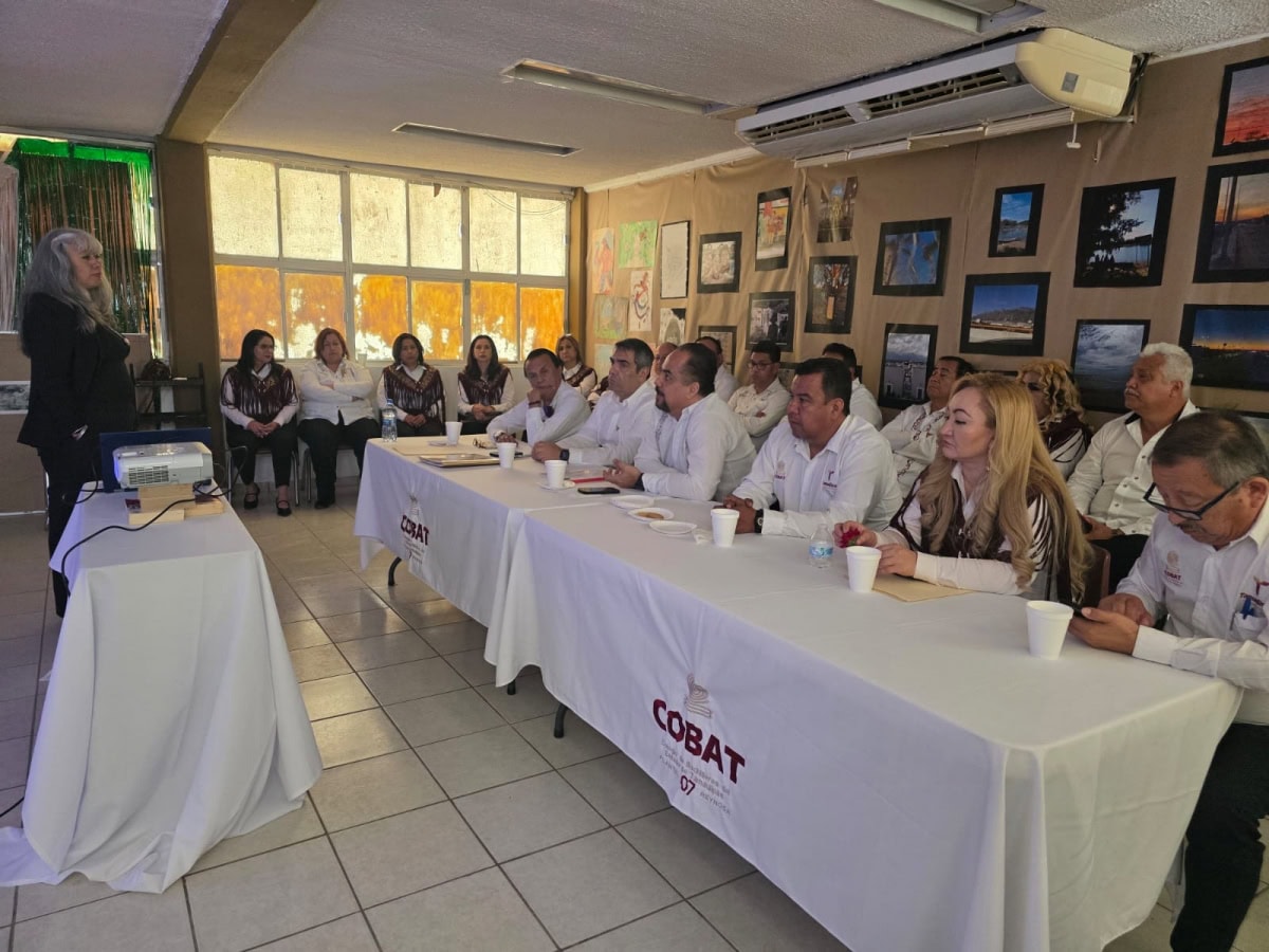 COBAT Reynosa fortalece calidad educativa con modelo integral de mejora escolar