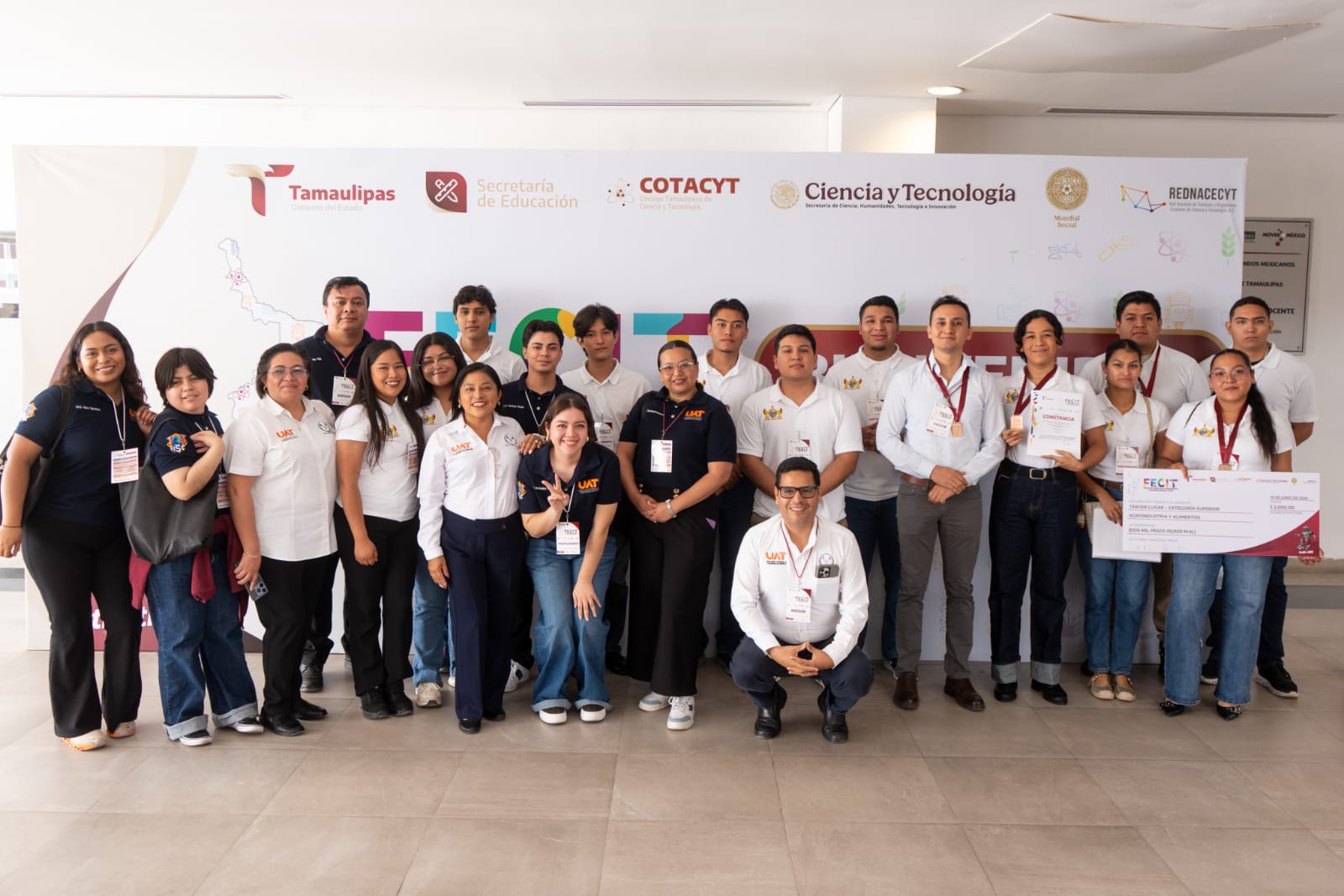 Talento científico de la UAT avanza con resultados destacados en FECYT