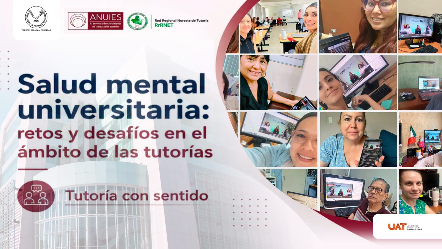 Red Noreste de Tutoría fortalece acompañamiento estudiantil desde la UAT