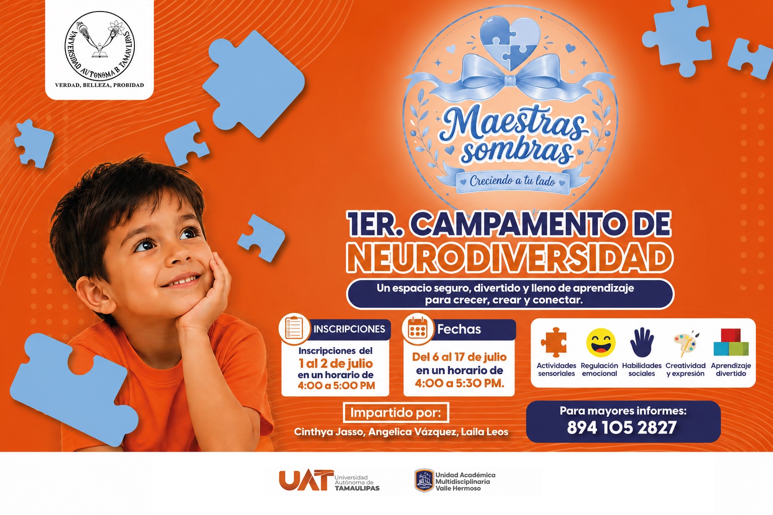 Valle Hermoso será sede de programa universitario para atención a la neurodiversidad