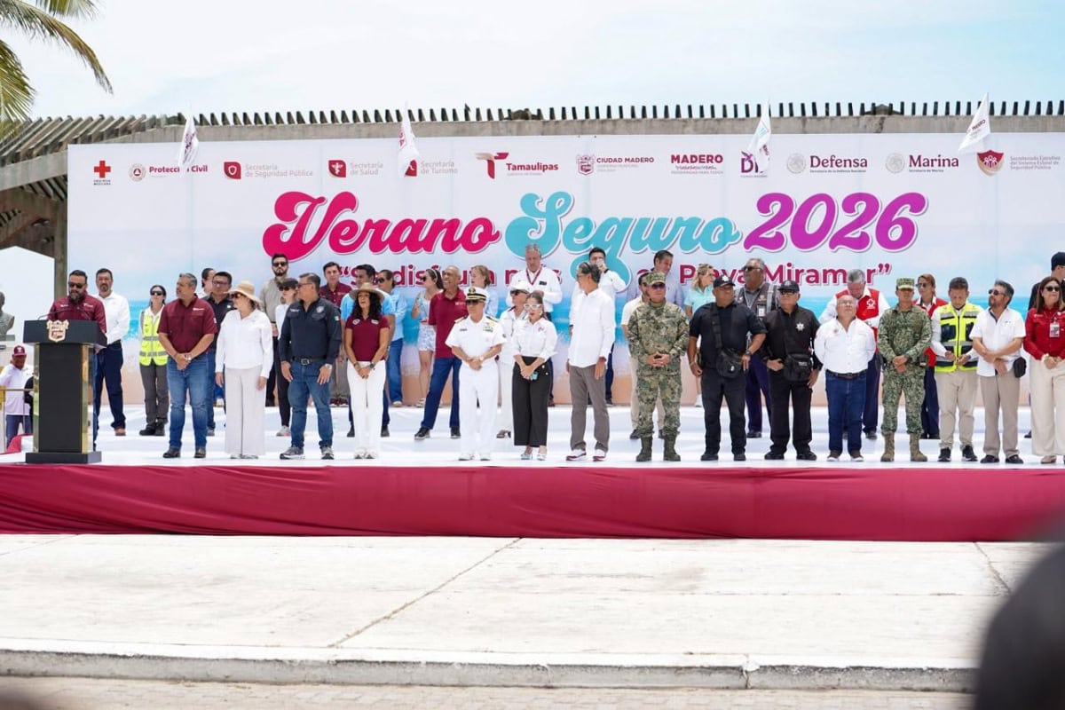Playa Miramar inicia temporada vacacional con operativo de seguridad