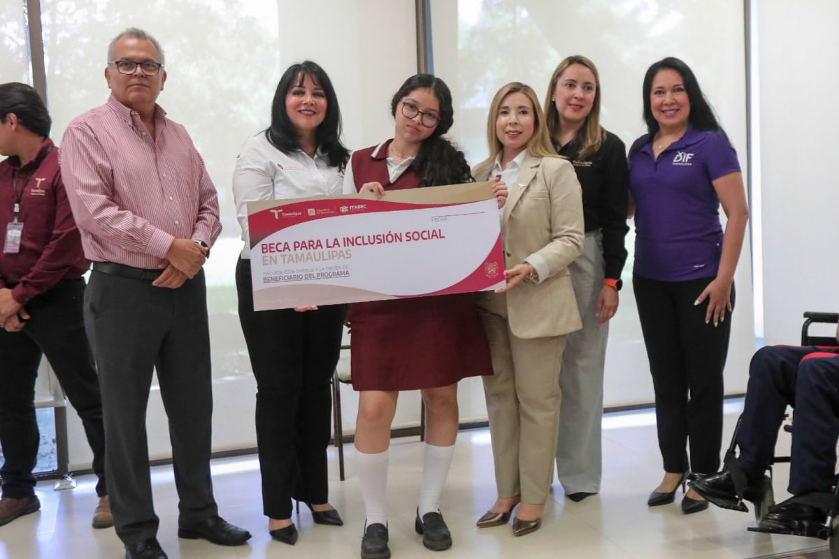 Más de tres mil estudiantes reciben becas del DIF Tamaulipas