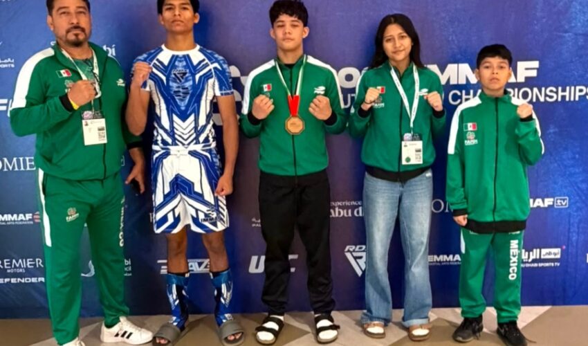 Representan a México cuatro atletas tamaulipecos en el Mundial Juvenil de MMA