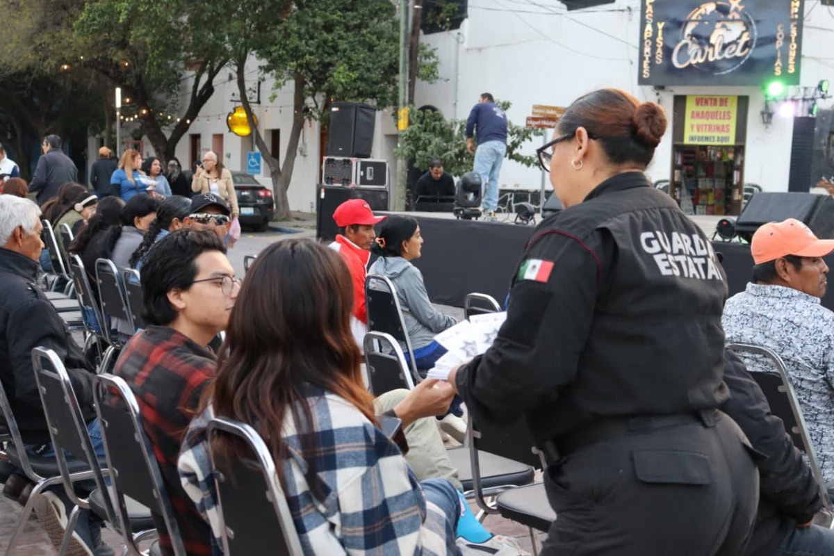 Guardia Estatal fortalece cercanía con familias de Ciudad Victoria